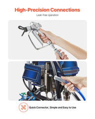 25ft Airless Paint Sprayer Hose 1/4 in Universal Airless Paint Spray Hose