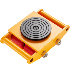 Machinery Skate Dolly Machinery Mover 13200lbs/6T Carbon Steel 4 PU Wheels