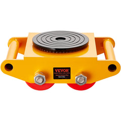 Machinery Skate Dolly Machinery Mover 13200lbs/6T Carbon Steel 4 PU Wheels