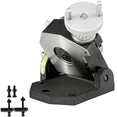 Rotary Table 4 INCH/100 MM Horizontal Vertical Rotary Table 4-Slot Rotary Table for Milling Machine MT-2 Rotary Table for Milling 360 Degrees Precision Rotary Table for Milling Drilling Vise