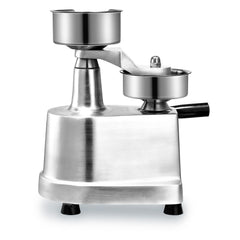 Commercial Burger Patty Maker, 100mm Hamburger Beef Patty Maker, Heavy Duty Food-Grade Stainless Steel Bowl Burger Press Machine, Kitchen Meat Forming Processor with 1000 Pcs Patty Papers