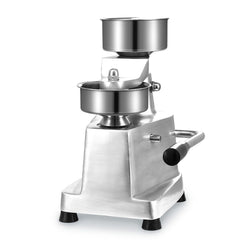Commercial Burger Patty Maker, 100mm Hamburger Beef Patty Maker, Heavy Duty Food-Grade Stainless Steel Bowl Burger Press Machine, Kitchen Meat Forming Processor with 1000 Pcs Patty Papers