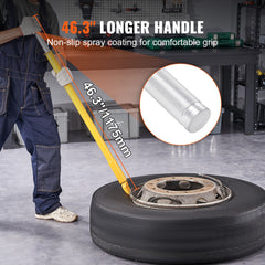 Tire Bead Breaker Slide Hammer, 117.5 cm Length Tire Slide Hammer, Heavy Duty Steel Tire Changing Tool, Tire Breaker Bar for Car Truck Trailer Tire Removal