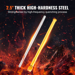 Tire Bead Breaker Slide Hammer, 117.5 cm Length Tire Slide Hammer, Heavy Duty Steel Tire Changing Tool, Tire Breaker Bar for Car Truck Trailer Tire Removal