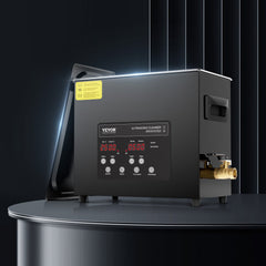 6L Ultra Sonic Cleaner, 180W Digital Ultrasonic Cleaning Machine with Gentle Mode & Upgraded Degassing, 40kHz Industrial Ultrasound Cleaner with Heater & Timer for Retainer, Jewelry, Tools