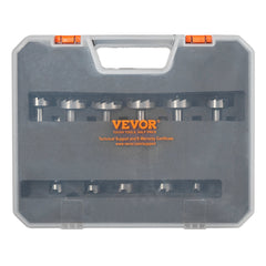 Forstner Bit Set, 16 Pcs Forstner Drill Bits Set, 1/4" to 1-5/8", Carbon Steel, with Universal Round Shank, Forstner Drill Bit for Wood and Composite Board, Forstner Bits for Woodworking