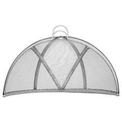 Firepit Spark Screen Lid, 40" Diameter, Outdoor Firepit Ring Cover Round Accessories, Fire Pit Metal Cover, Easy-Opening Stainless Steel Fire Ring Covers for Outdoor Patio Fire Pits Backyard