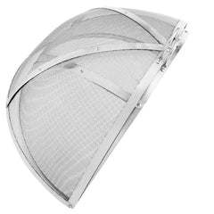 Firepit Spark Screen Lid, 40" Diameter, Outdoor Firepit Ring Cover Round Accessories, Fire Pit Metal Cover, Easy-Opening Stainless Steel Fire Ring Covers for Outdoor Patio Fire Pits Backyard