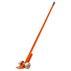 Prylever Bar, 2994 kg Weight Capacity, 1.4 m Carbon Steel Handle Lever Dolly, Pry Lever Bar with Wheels for Large Pallets, Heavy Items, Concrete Blocks, Heavy Duty Equipment Handling