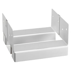 6x6 Post Base 10 Pcs, Inner Size 5.49x5.57inch/139.5x141.5mm Concrete Post Anchor, Heavy-Duty Zinc-Plated Carbon Steel Posts Brackets with 1 Inch Standoff Elevation, for Concrete Pergolas Patio