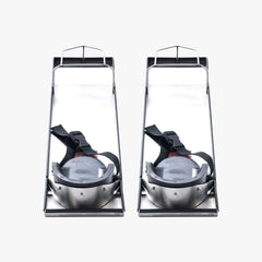 Concrete Knee Boards Stainless Steel, 30'' x 8'' Concrete Sliders, Knee Boards For Concrete, Concrete Knee Pads Moving Sliders, with Knee Pads & Board Straps for Cement and Concrete Finishing