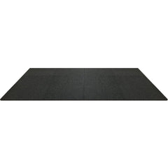 12 PCS 14 mm Thick Gym Floor Mats, 24" x 24" EVA Foam & Rubber Top Interlocking Workout Floor Mats with 4.5 m2 Coverage, Waterproof Exercise Puzzle Flooring for Gym, Home, Garage, Basemen