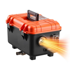 Diesel Heater, 8KW, DC 12V/24V, All in One Portable Diesel Air Heater with Remote Control and LCD Screen, Fast Heating Low Noise, 4 L Fuel Tank for Trucks, Vans, RVs, Campers, and Garages