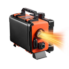 Diesel Heater, 8KW, DC 12V/24V, All in One Portable Diesel Air Heater with Remote Control and LCD Screen, Fast Heating Low Noise, 4.5 L Fuel Tank for Trucks, Vans, RVs, Campers, and Garages