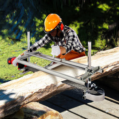 Portable Chainsaw Mill 14"-36" Guide Bar 0.2"-11.81" Cutting Thickness