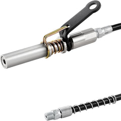 Grease Gun Coupler 2 Pack High Pressure Quick Release Oil Nozzle 10000 PSI