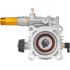 Pressure Washer Pump, 19 mm Shaft Horizontal, 3400 PSI, 2.5GPM, Replacement Power Washer Pumps Kit, Parts Washer Pump, Compatible with Honda, Simpson, RYOBI, Briggs & Stratton, Subaru, Craftsman