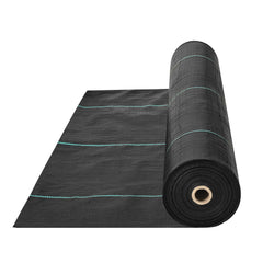 Weed Barrier Landscape Fabric, 3.28*164FT Heavy Duty Garden Weed Fabric, Woven PP Weed Control Fabric, Driveway Fabric, Geotextile Fabric for Landscaping, Ground Cover, Weed Blocker Weed Mat