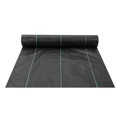 5FTx250FT Premium Heavy Duty Weed Barrier Landscape Fabric, 5OZ Woven Geotextile Fabric Under Gravel, High Permeability for Weed Blocker Weed Mat, Driveway Fabric, Weed Control Garden Cloth