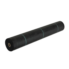 Weed Barrier Landscape Fabric, 6*100FT Heavy Duty Garden Weed Fabric, Woven PP Weed Control Fabric, Driveway Fabric, Geotextile Fabric for Landscaping, Ground Cover, Weed Blocker Weed Mat, Black