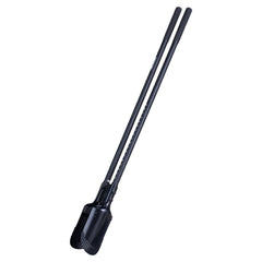 Post Hole Digger, Heavy Duty Post Hole Digger with Fiberglass Handle, Manual Hole Digger with Scale Markings and Metal Blade, Post Hole Digger Tool for Digging Gardening and Outdoors, 1460 mm