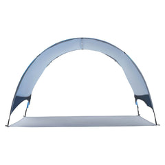 Beach Tent Sun Shelter for 3 Person, UPF 50+ Protection, Portable Sun Shade Canopy with Carrying Bag & Ground Stakes, Lightweight and Easy Setup Beach Umbrella for Camping Fishing Outdoor Picnic