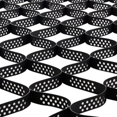 Gravel Grid, 2 Inch Depth, 32.81 x 9.84 FT / 10000 x 3000 mm, 1880 LBS Per Sq ft Grass Ground Retainer, Permeable Geo Grids Driveway Stabilization, for Garden, Patio, Walkway, RV Parking Slopes