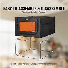 Laser Engraver Enclosure 800 x 800 x 500 mm Fireproof Protective Cover