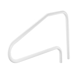 Pool Rail, 122 x 81.3 cm Pool Handrail, 100kg Load Capacity Heavy Duty Stainless Steel Swimming Handrail, Seamless Welding, Recessed or Base Mount, for Poolside, Water Parks, Spa Centers