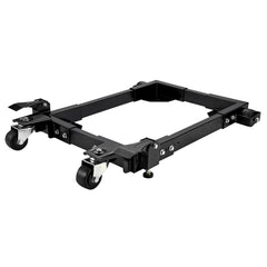Mobile Base, 680.3 kg Capacity, Adjustable from 457.2 x 609.6 mm to 673.1 x 800.7 mm, Heavy Duty Universal Mobile Base Stand with Swivel Wheels, for Woodworking Equipment, Bandsaw, Power Tools