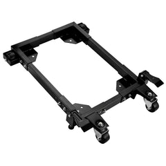 Mobile Base, 680.3 kg Capacity, Adjustable from 457.2 x 609.6 mm to 673.1 x 800.7 mm, Heavy Duty Universal Mobile Base Stand with Swivel Wheels, for Woodworking Equipment, Bandsaw, Power Tools