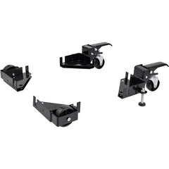 Mobile Base, 181.4 kg Capacity, Adjustable from 241.3 x 241.3 mm to Infinity, Heavy Duty Universal Mobile Base Stand with Swivel Wheels, for Woodworking Equipment, Bandsaw, Power Tools, Machines
