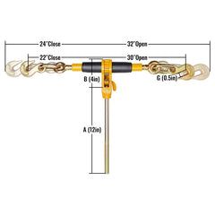 Ratchet Chain Binder 5/16