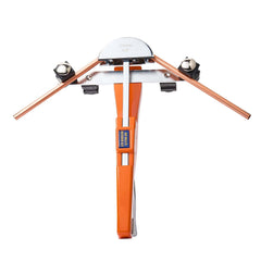 Tubing Bender Kit, 6 mm to 22 mm, Compact Ratcheting Tube Pipe Bender, Ratchet Hand Bending Tool, with 7 Aluminium Alloy Dies, HVAC Tools, for Copper Aluminum HVAC Refrigeration Maintenance