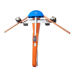 Tubing Bender Kit, 6 mm to 22 mm, Compact Ratcheting Tube Pipe Bender, Ratchet Hand Bending Tool, with 7 Color Aluminium Alloy Dies, HVAC Tools, for Copper HVAC Air Conditioning Refrigeration