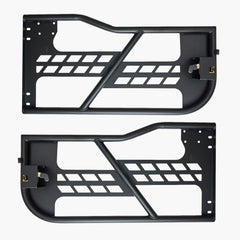 Jeep Tube Doors, 2-Door, Hunting Style Jeep Tubular Door with Heavy-Duty Hinges & OE Latch, Jeep Doors with Rubber Pads & Toughened Steel Tube, Fit for 2007-2018 Jeep Wrangler JK