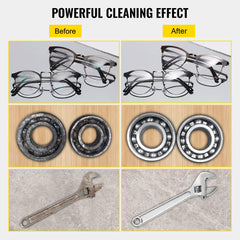 Vevor Powerful Stainless Steel 13.5-15 L Liters Ultrasonic Cleaner 360W Digital Heater Timer