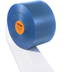 Strip Curtain, 5000 cm Length x 20 cm Width x 2 mm Thickness, Clear PVC Smooth Curtain Strip Door Bulk Roll, Plastic Door Strips for Doorways of Supermarket, Garage, Warehouse, Barn, Pet House