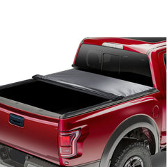 Truck Bed Cover, Roll Up Truck Bed Tonneau Cover, Compatible with 2014-2024 Chevy Silverado / GMC Sierra 1500, for 2m x 1.6m / 2m x 1.6m Bed, Soft PVC material, Roll Up Tonneau Cover