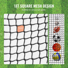 10x10ft Golf Practice Net Indoor Hitting Net for Baseball Hockey Soccer
