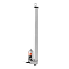Linear Actuator 12V, 16 Inch High Load 330lbs/1500N Linear Actuator, 0.19"/s Linear Motion Actuator with Mounting Bracket and IP54 Protection