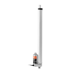 Linear Actuator 12V, 18 Inch High Load 330lbs/1500N Linear Actuator, 0.19"/s Linear Motion Actuator with Mounting Bracket and IP54 Protection