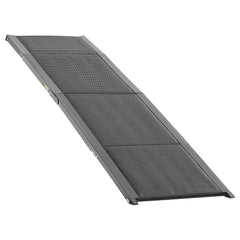 Dog Ramp for Cars, 1800 × 432 mm, Folding Pet Ramps for Medium & Large Dogs up to 113 kg, Pet Stair Ramp with Non-Slip Oxford Fabric Surface, Portable Outdoor Dog Car Ramps for SUV & Truck