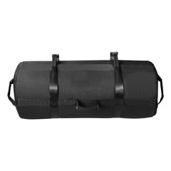 Workout Sandbag, Heavy Duty Workout Power Bags with Handles, 56-90 kg Adjustable Slam Bag for Fitness Strength Weight Training Cross-Training, Home Gym Exercise, Black (Unfilled)