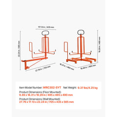 Cable Dispenser Floor Stud Mounted Portable Electrical Industrial Retail