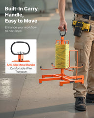 Cable Dispenser Floor Stud Mounted Portable Electrical Industrial Retail