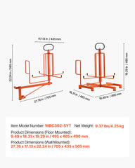 Cable Dispenser Floor Stud Mounted Portable Electrical Industrial Retail