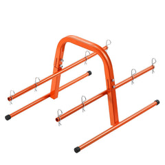 Wire Spool Rack, 100 lbs Capacity, Smart Hand Caddy, Heavy-Duty Steel Wire Dispenser Holder for Up to 8 Spools, MAX 9.45 in Diameter, Easy Lift Design for Electrical Industrial and Retail Use