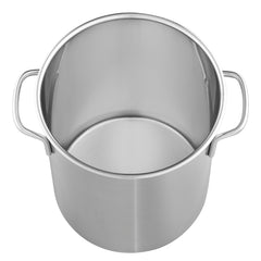 5 Gallon Vacuum Chamber, Upgraded Tempered Glass Lid Vacuum Degassing Chamber, 304 Stainless Steel Chamber, for Stabilizing Wood, Resin Degassing, Silicone Degassing and Plaster Degassing