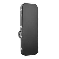 Electric Guitar Hard Case, 1095 mm Rectangular Guitar Hard Case, With Lock Latch Keys Handle, PVC Padding Soft Lining Water-Resistant Hard Shell Guitar Cases, for 990 mm Electric Guitars, Black